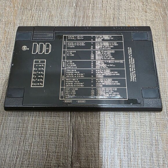 Vintage HP 12C Calculator Made in USA – Tested Working Vintage Hewlett-Packard - Picture 16 of 16